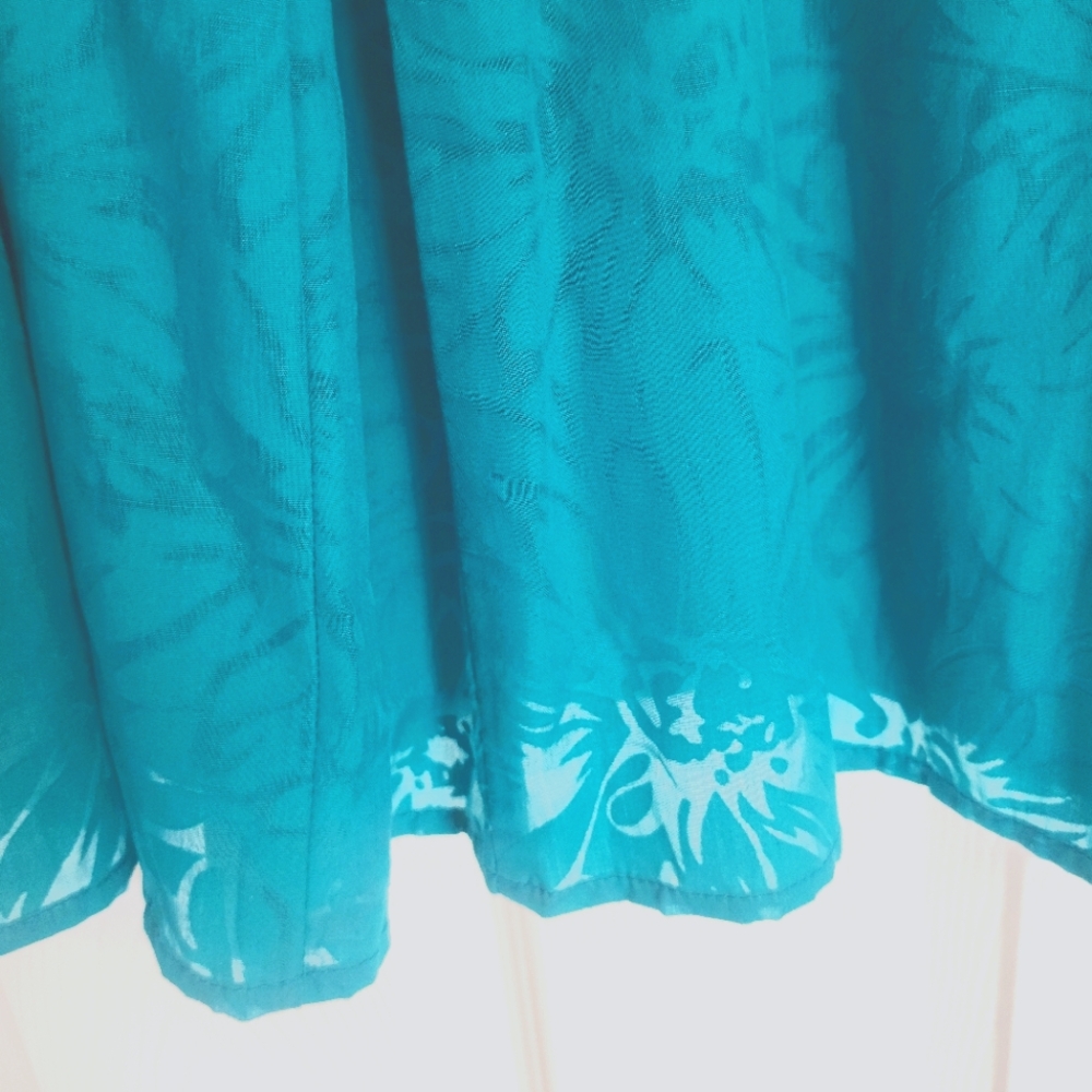 Rabbit Rabbit Rabbit Teal Dress - Size 16 - Picture 2 of 6